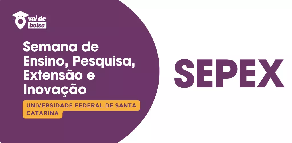 A Sepex (Semana de Ensino, Pesquisa e Extensão) é um dos maiores eventos de divulgação científica da universidade e de Santa Catarina. Saiba mais detalhes
